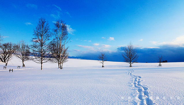 風景攝影,雪地