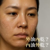 內油外乾,外由內乾,油性肌,混合肌,中性肌,皮膚出油
